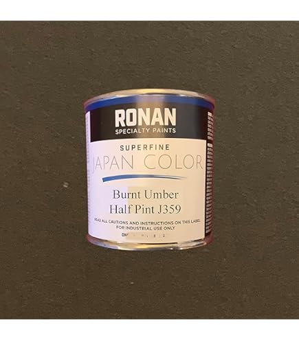 Amazon.com: Ronan Japan Color Paint J354 Burnt Sienna Half Pint